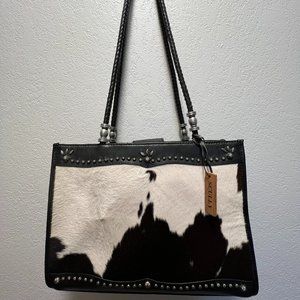 Scully Vintage Genuine Cow Hide Handbag
